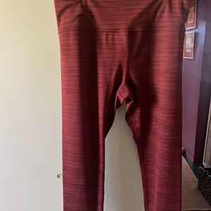 Athleta XL leggings orange